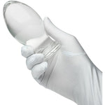 Glass Anal Plug Bomb Butt Plug Trainer G-Spot Prostate Massage Sex Toy For Men Women Vaginal Anal Play (M)