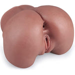 Sex Dolls Male Masturbator Sex Toys For Men, Adult Toy Fleshy Pocket Pussy With Vagina & Anal Dual Channel Female Torso Stroker, Brown Realistic Male Sex Toy Dolls Masturbators (7X6X4.6 Inches,4.5Lbs)