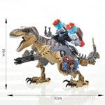 Building Blocks Toys Sets 725 Pcs For Age 6 8 9 10 11 12 13 14 Years, Dinosaur Park World,Birthday Gifts For Boys And Girls