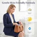 Feminine Wet Wipes Bulk, Individually Wrapped Period Intimate Wipe 50 Pack