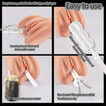 Sex Doll Care Kit Male Masturbation Cleaning Kit, Includes 2 Reusable Absorbent Dryer Sticks, Adult Multi-Purpose Pocket Pussy Vagina Rear Sex Toy Cleaning Ki Penis Trainer Cleaning Brush