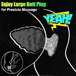 Silicone Anal Strecher Soft Large Butt Plug, Fantasy Anal Dildo With Suction Cup, Prostate Massager Buttplug, Huge Anal Dilator Training For Women And Men, Adults Sex Toy