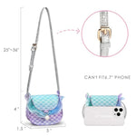 Toddler Purse For Little Girls Gifts For 3-8 Years Old With Dress Up Jewelry Pretend Play Accessories,Mermaid Girl Toys 4-5