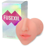 Male Masturbator Deep Throat Blowjob Pocket Stroker Lifelike Real Mouth With Tongue And Teeth And Oral Sleeve Adult Sex Toys For Man Masturbation Flesh