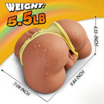 5.5Lb Realistic Male Masturbator With Bubble Butt, Anal Masturbator With Lifelike Testicles And Tight Anus For Men Masturbation, Male Sex Dolls For Gay Sex Toy
