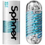 TENGA Spinner Cup Men Masturbator, Reusable Spiral Motion, SPN-00 Tetra