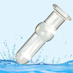 Glass Anal Beads,Butt Plug Trainer Prostate Sex Toys Butt Plug G-Spot Prostate Massager Sex Toy Anal Plug G-Spot Massager Crystal Butt Plug Expander Anal Sex Toys For Women Men (L)