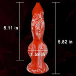 Monster Realistic Dog Knot Dildo Soft Silicone Knotted Dildos Anal Plug