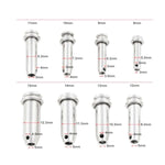 Stainless Steel Catheters Kit Male Sound Dilator Inserts Plug For Men, 8 Sizes Optional G208 (8Mm)