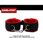 Bondage Kit Restraints Kit Sex Toys For Couples, Bsdm Kits For Couples, Bdsm Set, Adjustable Bondage Set Fuzzy Handcuffs Ball Gag Couples Sex Toys Bsdm Toys For Couples Bdsm Toys Couples (Pink)
