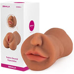 3 In 1 Male Masturbators For Men - Realistic Sex Doll With Lifelike Face & 8.6In Dual Side Tunnel And Anus With 3D Texture - Adult Male Sex Toy For Men Masturbation Pleasure