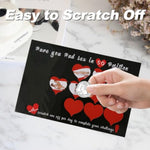 Sex Scratch Off Game Cards With Envelope For Couples,Naughty Sex Position Cards For Enhanced Novelty And Excitement,50 Sex Position Challenges,Date Night Ideas Bedroom Games For Couples