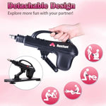 Sex Machine Thrusting Dildo Machine For Man, Love Machine Fuck Machine For Women With 3Xlr Connector, Adult Sex Toys Masturbator Realistic Dildo 7 Attachments For Couples