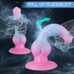 8.7’ Beginner Dog Knot Dildo - Realistic Silicone Animal Dildo With Powerful Suction Cups Monster Dildo, Prostate And G-Spot Stimulation Sex Toys For Men, Women, And Couples Exploring Adventures
