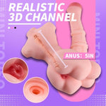 1.7Lb Mini Sex Doll For Men Pocket Pussy Masturbator Toy, Gay Fleshlight Sex Toy Stroker 3D Realistic Lifelike Mini Dildo Anal Masturbators, Male Sex Toys Masturbation And Orgasm (Pink)