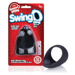 Swingo Sling Penis Ring - Couple Sex Toys - Dick Rings For Mutual Pleasure - Cockring - Black