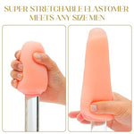 Male Masturbator Egg, Portable Pocket Pussy Stroker with 3D Realistic Textured Vagina Ultra Soft Stretchy Male Masturbators Cup,Blowjob Adult Male Sex Toys for Men (Sweet Young Girl)