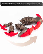 Perkin Silicone Anal Plug Dildo -Hard Core Soft Shell Combination Butt Plugs Design | Prostate Stimulator Anal Toy for Men Huge Expander (P1001-AP-XS)