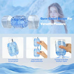 Spiral Motion Male Masturbator Adult Sex Toys For Men - Manual Sucking Stroker Realistic Pocket Pussy For Men Masturbation Sleeve, Open Ended Crystal Sex Toy, Pocket Pussies Penis Toys