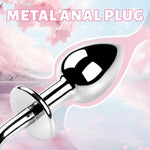 Metal Anal Plugs, 3 Pack Of Pig Tail Butt Plug Anal Trainer Kit For Beginners Prostate Massage Sex Toy Stimulation Adult Sex Toys For Women And Men