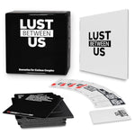 Lust Between Us - Couples Game For Adults - 256 Inclusive Conversation Cards With A Secret Voting Twist For Memorable Date Nights To Spice Relationships Up
