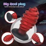 Small Anal Plug Butt Plug For Men Women, Prostate Massager For Men, Adults Anal Sex Toys For P&G-Spot, Silicone Thick Anal Dildos With Suction Cup For Male Female Couples, Flexible And Soft (Small)