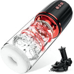 Adult Sex Toys Male Masturbator - Upgraded Automatic Masturbators With 7 Thrusting & Rotating, Male Stroker 50Db Quiet Sex Toy Pocket Pussy, 3D Sleeve Sex Toys For Men Adult Toy