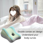 Couples Butt Cushion For Pregnant Women Furniture Pillow Support Pillowcase Suitable For Home Use, Ideal For Sitting And Lying, Foam Pillow Modern And Simple Style (Green)