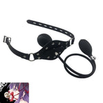 Silicone Gag Inflatable Ball Gag Port Plug Sex Toy Things For Couples Kinky Bondage Gear & Accessories Chastity Cage Adjustable Belt Bdsm Sex Toy