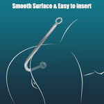 Metal Anal Hook, Stainless Steel Buttplug Rope Hook Bondage Trainer Sex Toys With Anal Ball For Men,Women