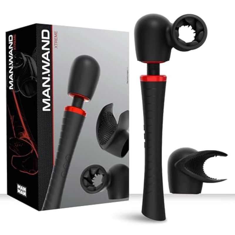 D Xtrem Revolutionary Masturbator And Couples Toy Multi-Speed Vibrator Massager - Usb Rechargeable - Body-Safe Silicone - Ultra-Powerful Yet Discreet - Water-Resistant!