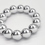 Stainless Steel Cock Ring Beaded Penis Ring Glans Ring Erection Enhancing Orgasm Increase Semen Lock Sex Toys For Men Delay Ejaculation(1.10")