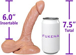 The Hitchhiker by , 6" Insertable x 4.8" Girth (1.45" Diameter)
