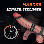 Silicone Penis Rings Set, 5 Different Sizes Cock Rings For Erection Enhancing, Long Lasting Stronger Men Sex Toy, Safe Adult Sex Toys & Games