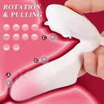 Finger Vibrator Adult Sex Toys For Women, Wearable Panty Vibrator G Spot & Clitoral Stimulator With 10 Vibration Modes For Enhanced Pleasure, Mini Vibrator Butterfly Rose Sex Toy For Couples