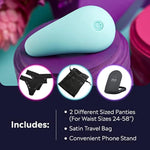 Span Vibrating Panty, App Controlled, Adult Sex Toys For Women, 20 Vibrating Modes, Wearable Vibrator, Sexual Pleasure Tools For Women, Clitoris Vibrator For Women Blue