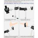 Diy Clamp Adapter For “Fr Series” Premium Sex Machine For Clamp Vibrator Dildo Toys(Black Clamp)