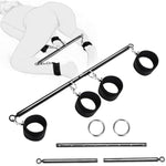 Bdsm Spreader Bar Couples Sex Toys, Bondage Restraints With Adjustable Handcuffs, Adjustable Bdsm Sex Bar Toys Detachable, Bondage Set Adult Sex Toy For Couple