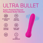 Femmefunn Ultra Bullet Vibrator for Women - 20 Modes Waterproof Silicone