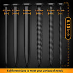 Urethral Sounds Penis Plug Silicone Screw & Hardware Nail Dilator Flexible Masturbation Rod 6 Pcs Set Trainer Kit For Men
