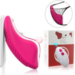 Remote Control Wearable Panty Vibrators,10 Vibration Modes Clitoral Nipple Vibrator,Adult Sex Toys For Women Or Couples Dildos Sex Machine (Rose Red)