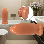 Huge Thick Anal Butt Plug Sex Toys Super Big Anal Plugs Anal Toys With Suction Cup Anus Dilator Buttplug Anal Dildo For Men Women Couple Soft Anal Trainer Anal Sex Toys (Skin Color)