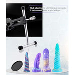 Sex Machine, Remote Controlled Ukulele Thrusting Love Machine Device, With Wildolo Fantasy Silicone Dildo Attachments, Various Features And Colors Dildo Sex Toys