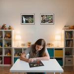 4 Pcs Scratch & Sketch Art for Teens & Adults - A4 Rainbow Night View