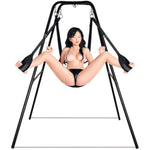 Sex Swing Stand With Sex Sling For Men Women&Couples,Adjustable Angle Sex Swing,Heavy Duty Steel Frame,Sex Furniture For Bedroom