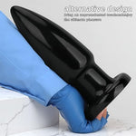 Super Big Anal Plugs Trainer Sex Toys, Large Anal Butt Plug Dildo with Suction Cup, Anal Stretcher Anus Dilator Prostate Massage G-spot Dildos Stimulator Anal Trainer Masturbation for Men Women (L)