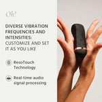The Oh! Vibrator - Smart Vibrator for Women, Vibrations Through Soundwaves, Sync with Music Adult Toy for Women, Sex Toys