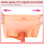 Strap On Dildo Panties with 7 Inch Solid Dick, Silicone Lesbian Sex Toy