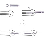 Stainless Steel Catheters Kit Male Sound Dilator Inserts Plug For Men, 8 Sizes Optional G208 (8Mm)