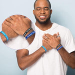 120 Pcs Christian Jesus Loves You Silicone Wristbands for Kids & Adults
